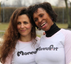Monica ed Elaine, le ideatrici di MammaFit