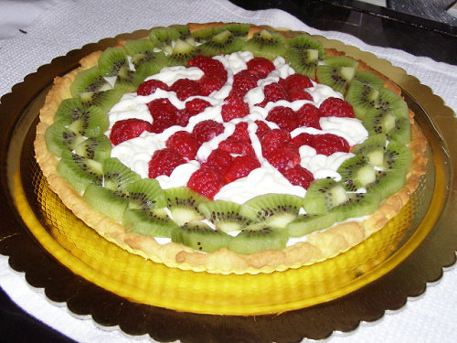 Crostata tricolore di Frafr&agrave;