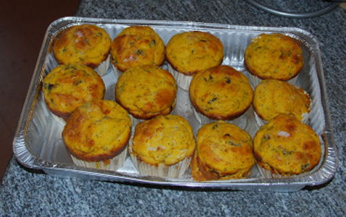 Muffin zucca e radicchio