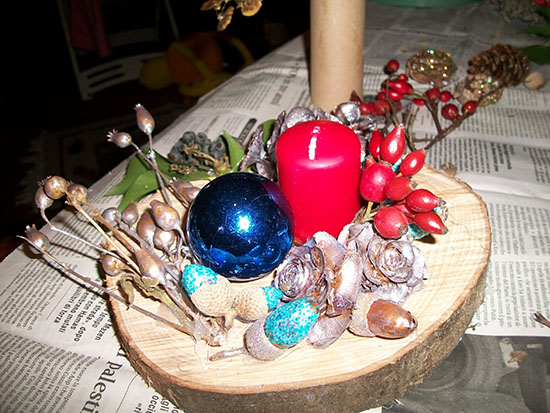 Centro tavola per le feste Centro tavola per le feste