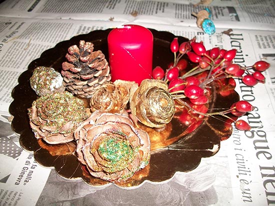 Centro tavola per le feste Centro tavola per le feste