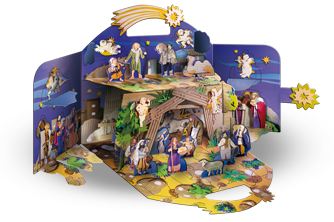 Calendario dell'avvento Gribaudo interno