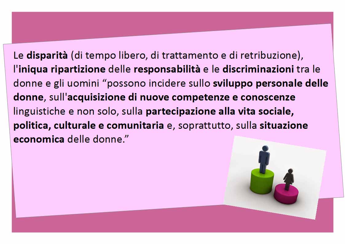 slide disparità e discriminazioni tra donne e uomini slide disparità e discriminazioni tra donne e uomini